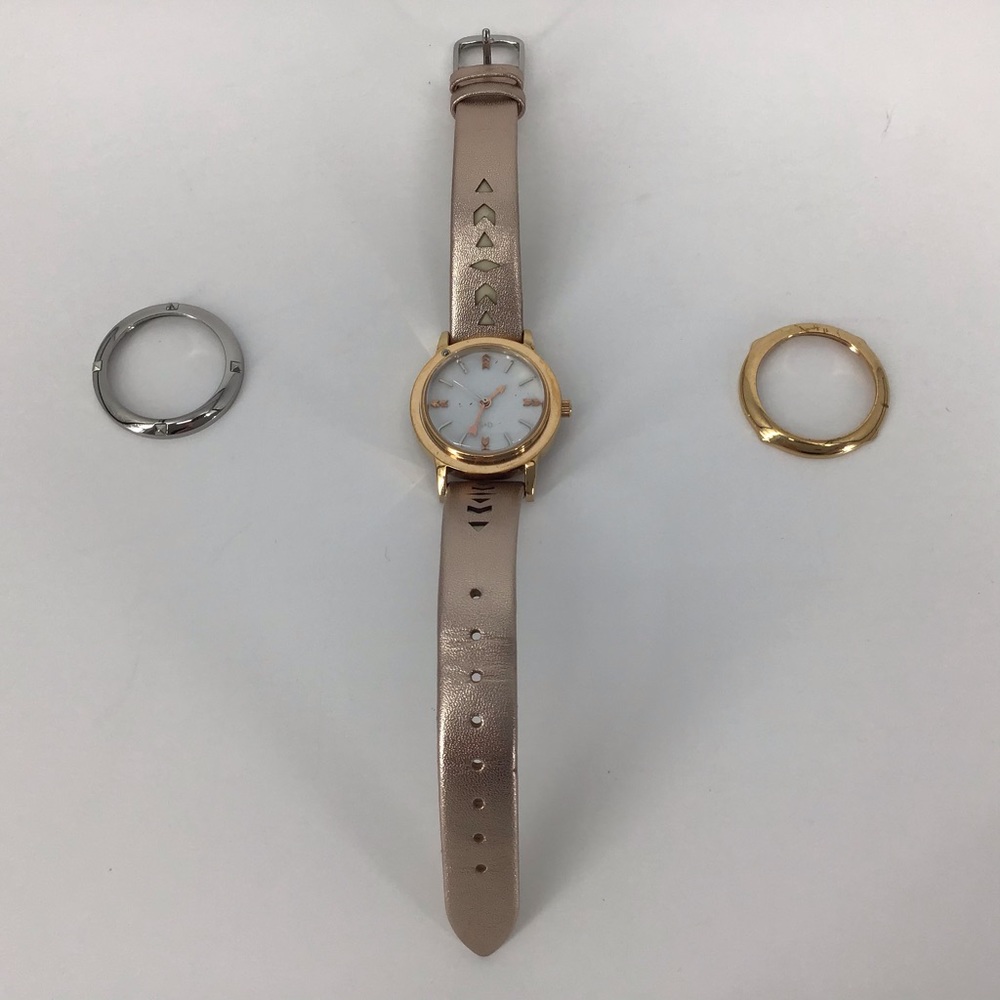 Stella & Dot Icon-Convertible Rose Gold Watch